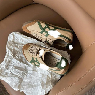 Giày thể thao bigsize nam nữ mùa hè cổ thấp Onit_suka ti_ger màu rêu êm nhẹ, sneaker thời trang cao cấp big size