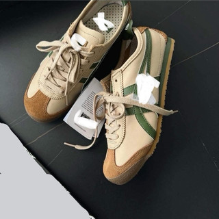 Giày thể thao bigsize nam nữ mùa hè cổ thấp Onit_suka ti_ger màu rêu êm nhẹ, sneaker thời trang cao cấp big size
