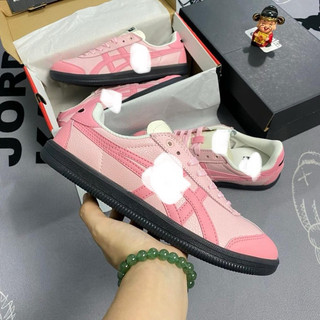 Giày thể thao bigsize nữ mùa hè cổ thấp Onit_suka màu hồng dễ thương , sneaker thời trang nữ cao cấp