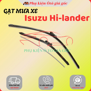 Gạt mưa xe Isuzu Hi-lander gạt mềm không xương (Giá 1 đôi)
