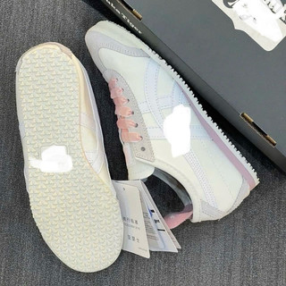 Giày thể thao nữ bigsize mùa hè Onit_suka màu trắng hồng dễ thương êm nhẹ đế bệt , sneaker thời trang cao cấp