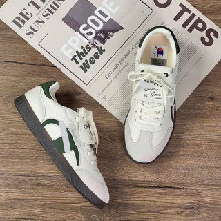 Giày thể thao bigsize nam nữ cổ thấp mùa hè Champion màu xanh lá êm nhẹ đế cao su , sneaker thời trang nam nữ cao cấp