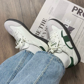 Giày thể thao bigsize nam nữ cổ thấp mùa hè Champion màu xanh lá êm nhẹ đế cao su , sneaker thời trang nam nữ cao cấp