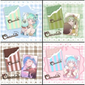 Card bo góc/Photocard Huy hiệu "Choco Desert" Hatsune Miku Vocaloid
