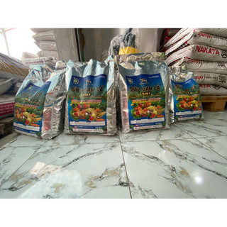 10kg Siêu Đạm Cá 5in1 Dạng Viên tròn Dễ hoà tan trong nước giúp cây Bung chồi, đẻ nhánh, nuôi trái, ra rễ, tơi xốp đất.