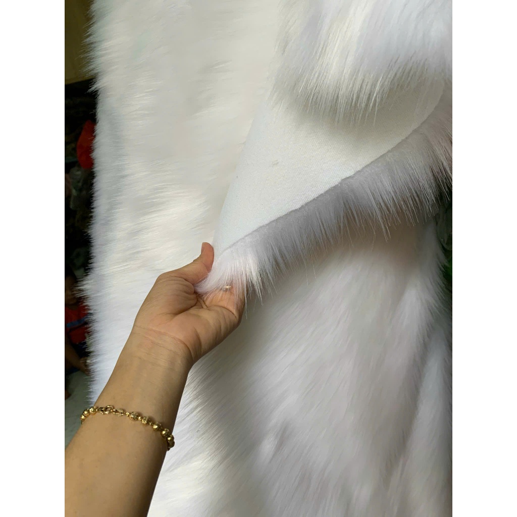 Thảm lông trải bàn trang điểm - Thảm lông trải tủ điện thoại - Thảm lông may quần áo cosplay - Thảm lông làm lân