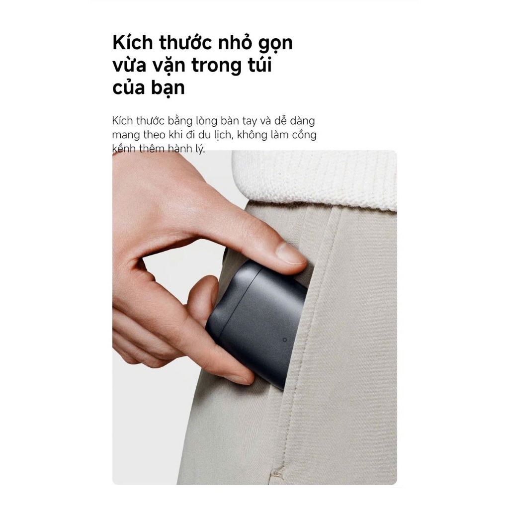 Ảnh Máy cạo râu điện Xiaomi Electric Shaver S200 Xám/Bạc BHR9529GL/ BHR9523GL - Thời gian sử dụng lên đến 60 phút 3