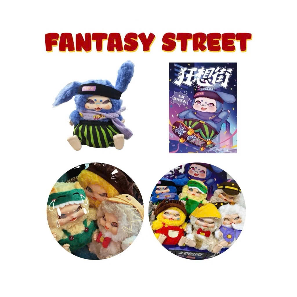 [CHÍNH HÃNG] ĐỒ CHƠI, TÚI MÙ BABY THREE FANTASY STREET YEBOY, HỎA TỐC ...