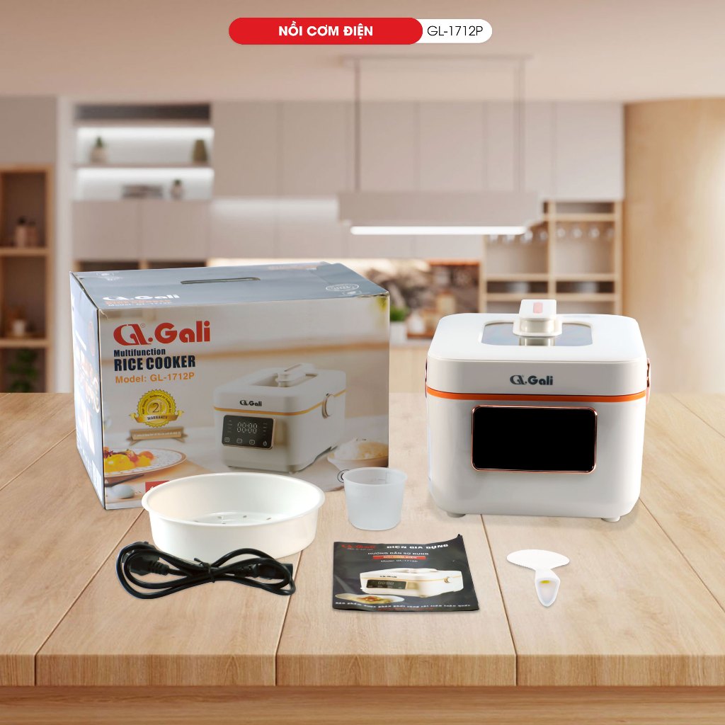 [HOT TREND] NỒI CƠM ĐIỆN GALI GL-1712P – SIÊU BỀN, NẤU CƠM DẺO – DEAL LỚN!