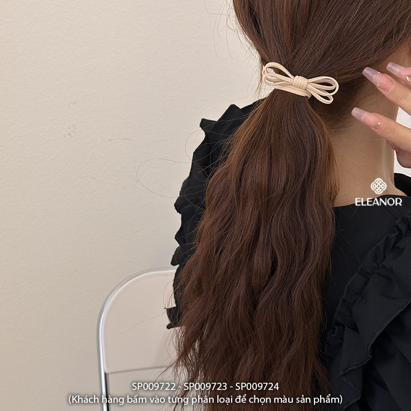 Dây buộc tóc nữ Eleanor Accessories dây cột tóc hình nơ phụ kiện tóc 9722