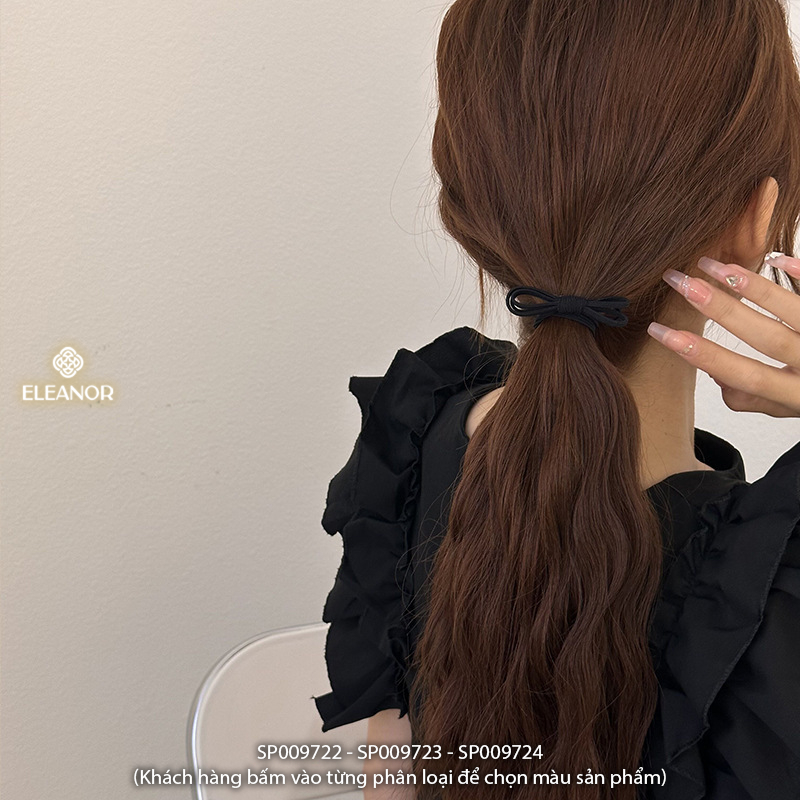 Dây buộc tóc nữ Eleanor Accessories dây cột tóc hình nơ phụ kiện tóc 9722