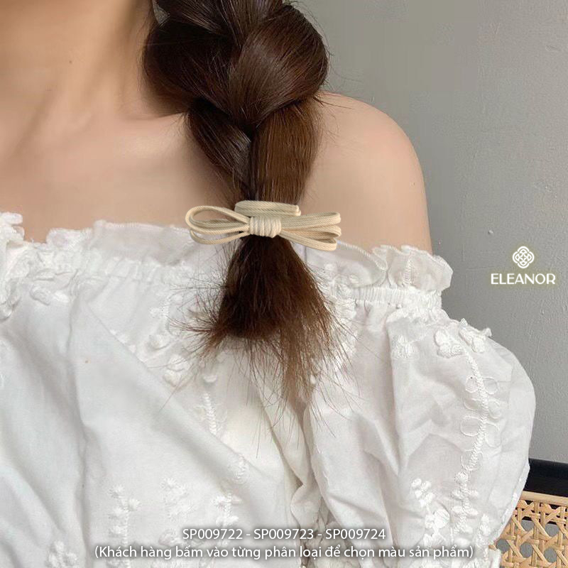 Dây buộc tóc nữ Eleanor Accessories dây cột tóc hình nơ phụ kiện tóc 9722