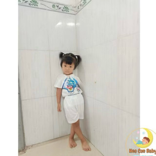 [Combo 10 cái] Quần trắng chất cotton mỏng mát cho bé (sơ sinh - 15kg) (5 ngắn - 5 dài)