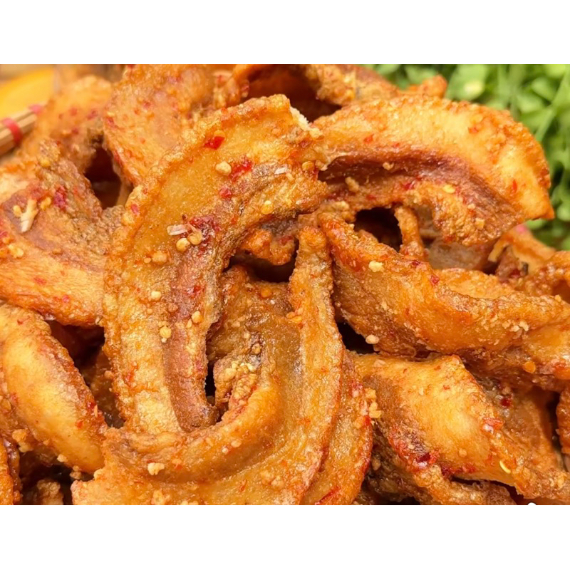 Tóp mỡ ba rọi mắm tỏi ớt - sấy xả ớt siêu giòn - TN Food 88 | Shopee ...