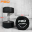 Tạ Tay FED Cao Cấp Chất Liệu Gang Bọc Cao Su, Tạ Tập Gym Tại Nhà Cân Nặng Từ 7,5kg-25kg (1 Tay)