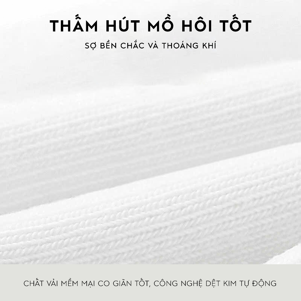 Tất vớ nam nữ cổ ngắn họa tiết dệt đáng yêu, chất liệu vải mềm mịn co giãn - Ekiu Shop