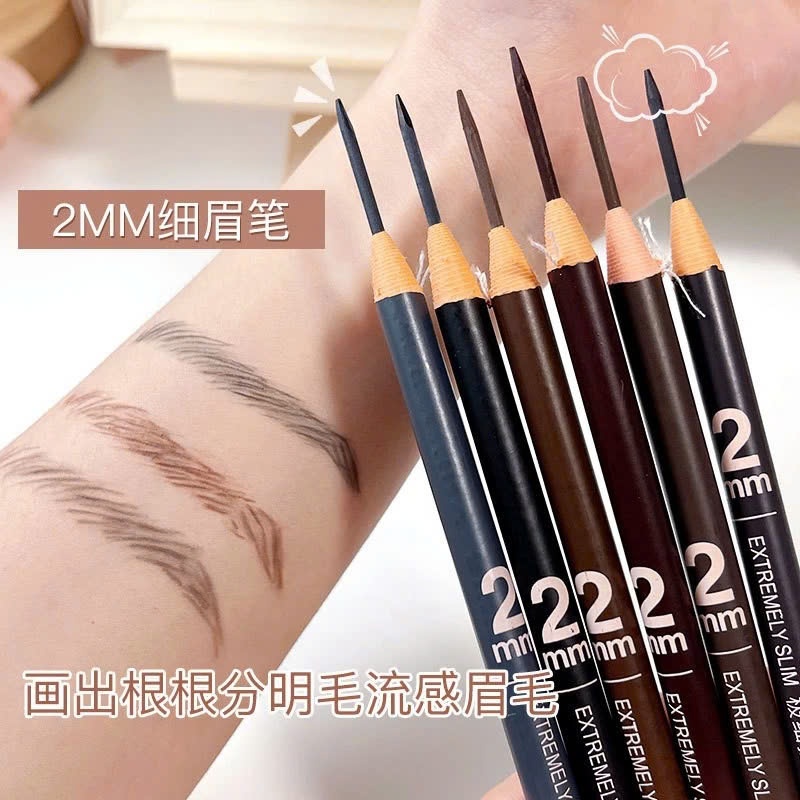 HENGSI Chì Kẻ Lông Mày Sợi Mảnh 2mm