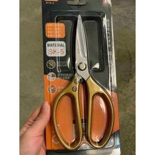 Kéo vàng nhật SK5 JAPAN cao cấp loại lớn dài 21.5cm mã K10 đa năng và cắt đồ dùng siêu bền - Phương Trang