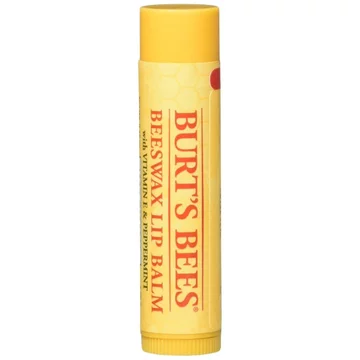 [HÀNG MỸ] Son Dưỡng Burt’s Bees Beeswax Lip Balm – Vitamin E & Peppermint 4.25g