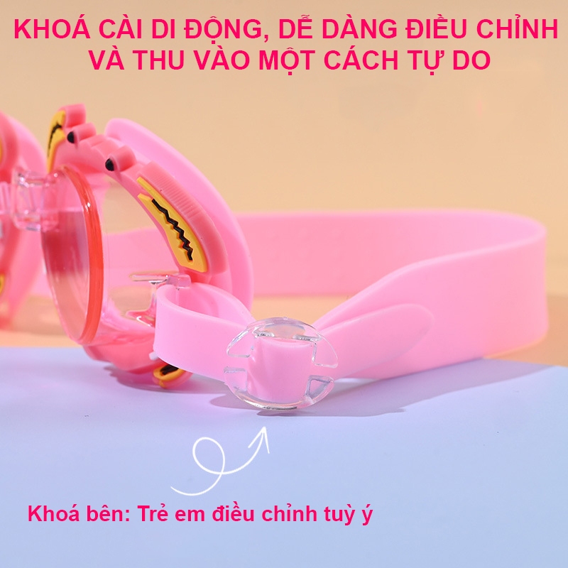 Kính bơi trẻ em cao cấp cản tia UV chống sương mờ SPORTY GOGKID