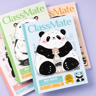 Tập Học Sinh Miền Nam 100gsm CLASSMATE Vở 4 Ô Ly A5 Bìa Best Friend Cao Cấp Vở 4 Ô Li 2x2mm 96 Trang Vở Cấp 1 NA5-09-005