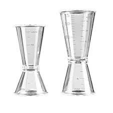 Jigger Nhựa Chia Vạch 15/28ml & 20/40ml| Đo Lường Chính Xác – Nhẹ Bền – Dễ Pha Chế