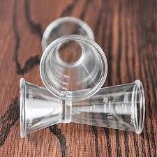 Jigger Nhựa Chia Vạch 15/28ml & 20/40ml| Đo Lường Chính Xác – Nhẹ Bền – Dễ Pha Chế