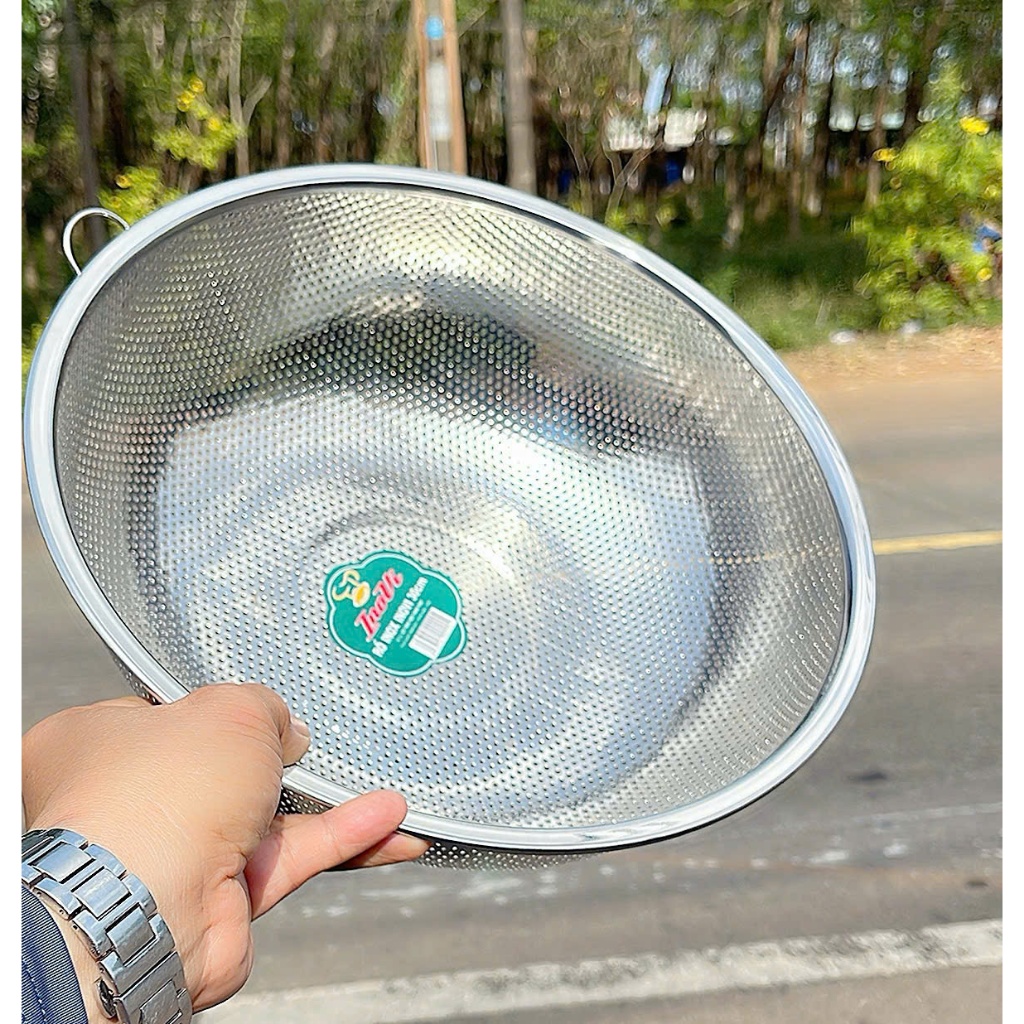 Rổ rá inox inovi 201 cao cấp chính hãng cực dày nhiều kích cỡ. | Shopee ...