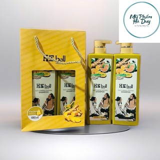 BỘ GỘI XÃ DƯỠNG SINH THƯ GIAN PHỤC HỒI TÓC HE BAU 800ML LACTUS SEASON SMOOTH AND FRAGRANT