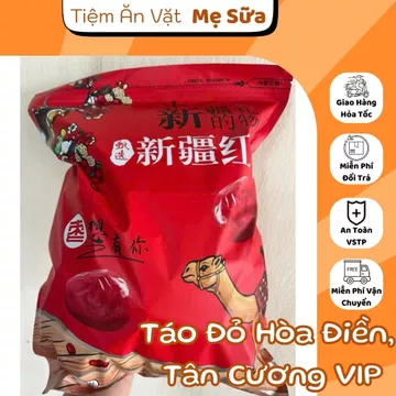 TÁO ĐỎ TÂN CƯƠNG HÒA ĐIỀN SIZE VIP, TÁO ĐỎ TÂN CƯƠNG, TÁO ĐỎ HÒA ĐIỀN SIÊU TO GÓI 1KG