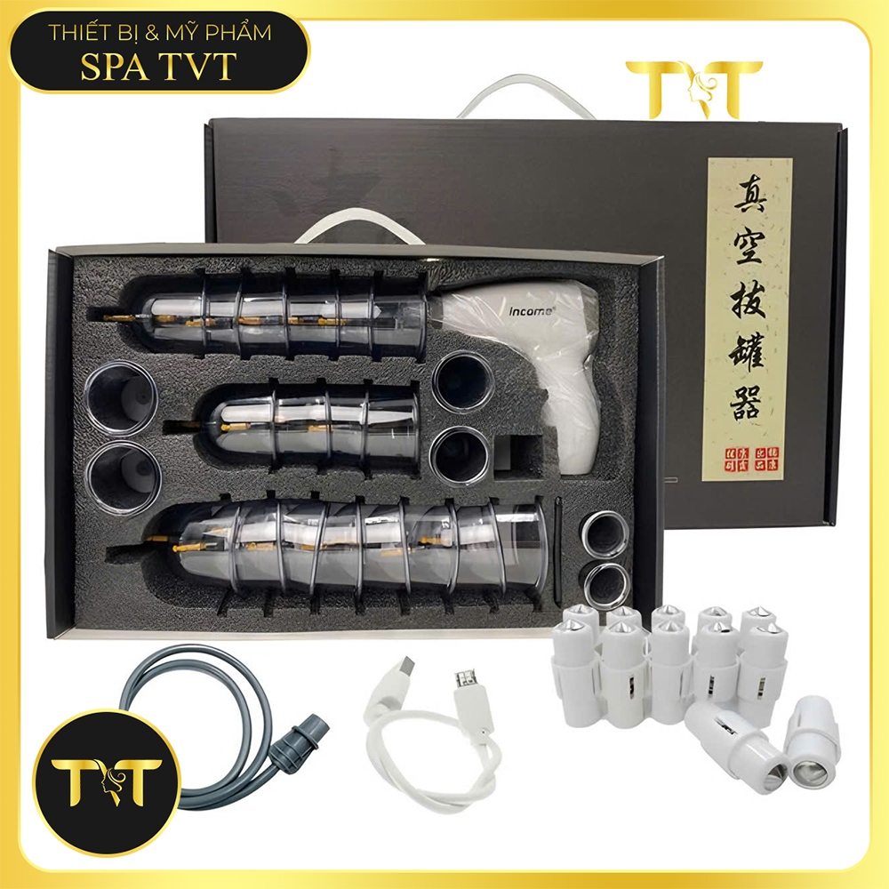 Bộ Giác Hơi 24 Cốc Hút Tay, Hút Máy Và Bộ Giác Hơi 32 Cốc, Dụng Cụ Giác Hơi Không Dùng Lửa