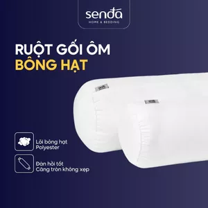 Ruột gối ôm Sen Đá Home Bedding 70x100 60x80 cm, gòn bi 3D Polyester cao cấp siêu bền, đàn hồi, không xẹp lún