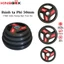 Bánh Tạ KingBox Phi 50mm, Tạ Đĩa Gang Bọc Cao Su Nặng 10KG/ 15KG, Tạ Địa Cao Su Bảo Vệ Sàn Nhà