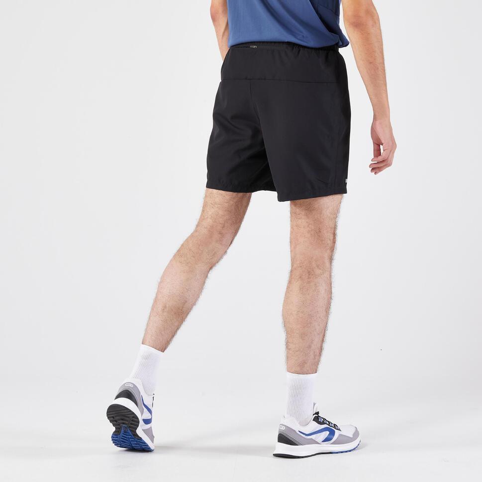 Ảnh Quần short chạy bộ run dry cho nam đen DECATHLON kalenji mã 8817443 3