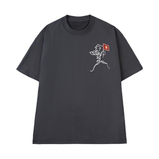Áo Thun NGỐ TEE Kí Hoạ Việt Nam Độc Lập Của Bác Hồ Chất Vải Cotton 100 Cao Cấp Thoáng Mát Form Rộng