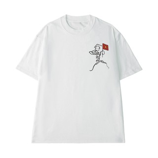 Áo Thun NGỐ TEE Kí Hoạ Việt Nam Độc Lập Của Bác Hồ Chất Vải Cotton 100 Cao Cấp Thoáng Mát Form Rộng