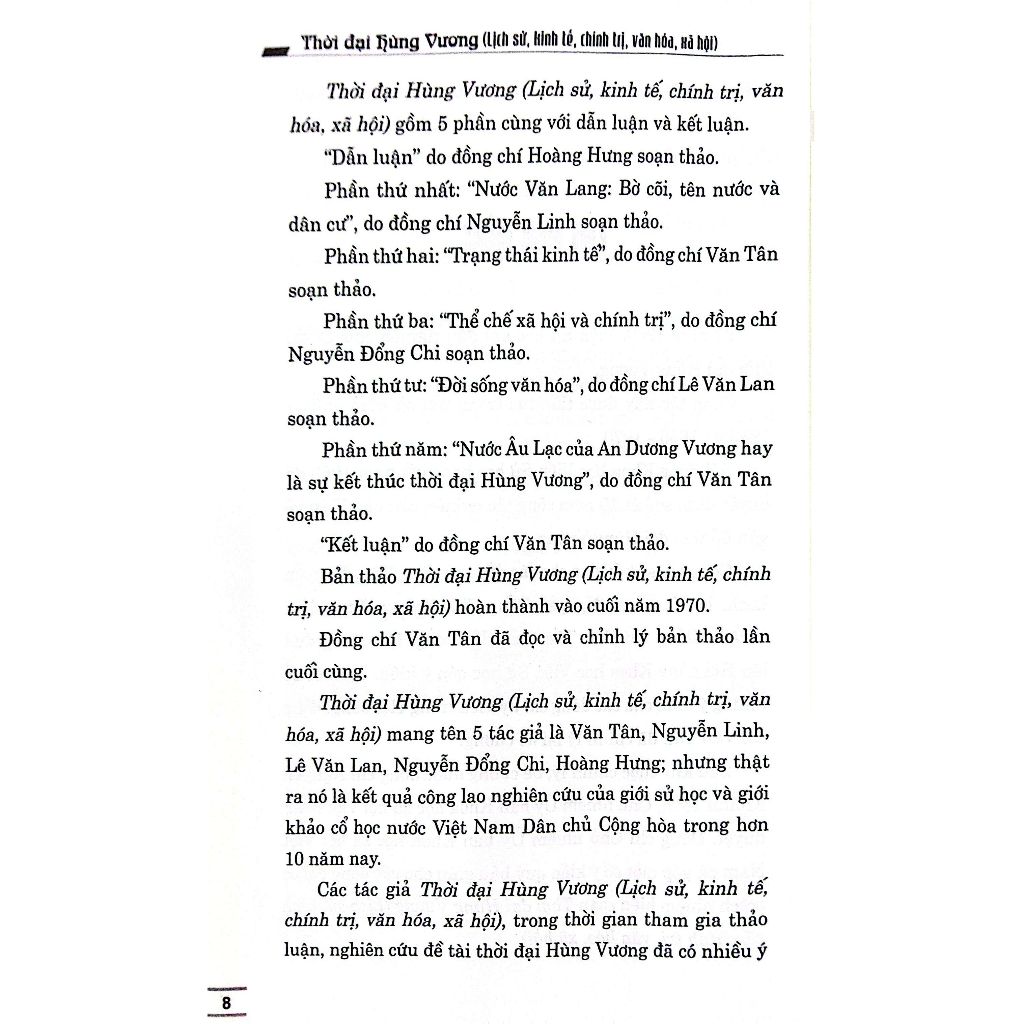 Sách - Thời đại Hùng Vương (lịch sử - kinh tế - chính trị - văn hóa - xã hội)