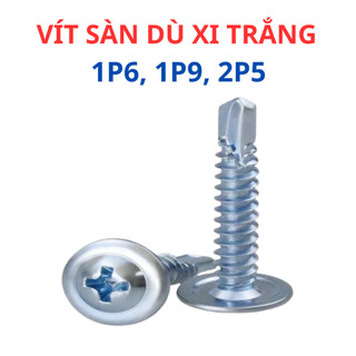 Vít dù, vít sàn dù, vít bắn sắt đầu dù 1P3 - 1P6 -1 P9 - 2P5 (Túi 50 con)