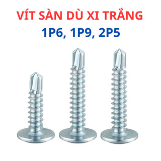 Vít dù, vít sàn dù, vít bắn sắt đầu dù 1P3 - 1P6 -1 P9 - 2P5 (Túi 50 con)
