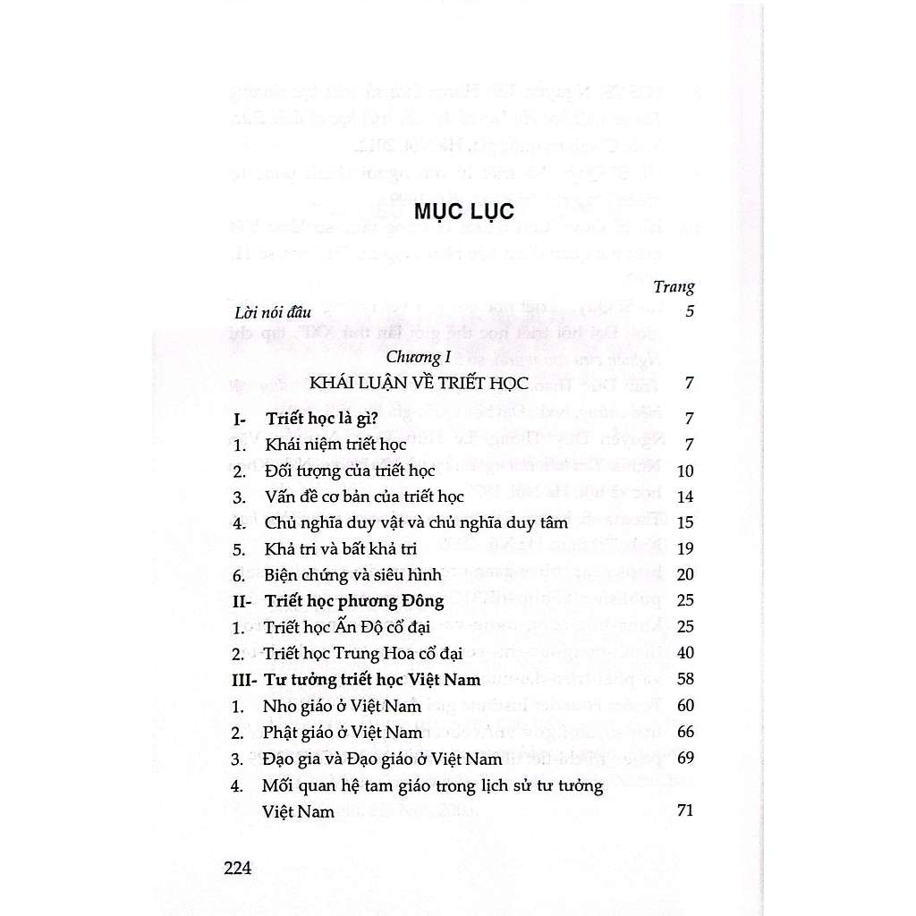 Sách - Giáo trình Triết học (TS, TS)