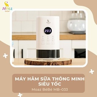 Moaz Bebe Máy lắc sữa & giữ ấm MB079/ Máy hâm sữa siêu tốc MB033/ Máy làm ấm khăn ướt MB059