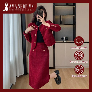 Set Đầm Dạ Nữ Sang Trọng Dự Tiệc AL46