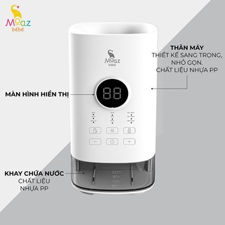 Moaz Bebe Máy lắc sữa & giữ ấm MB079/ Máy hâm sữa siêu tốc MB033/ Máy làm ấm khăn ướt MB059