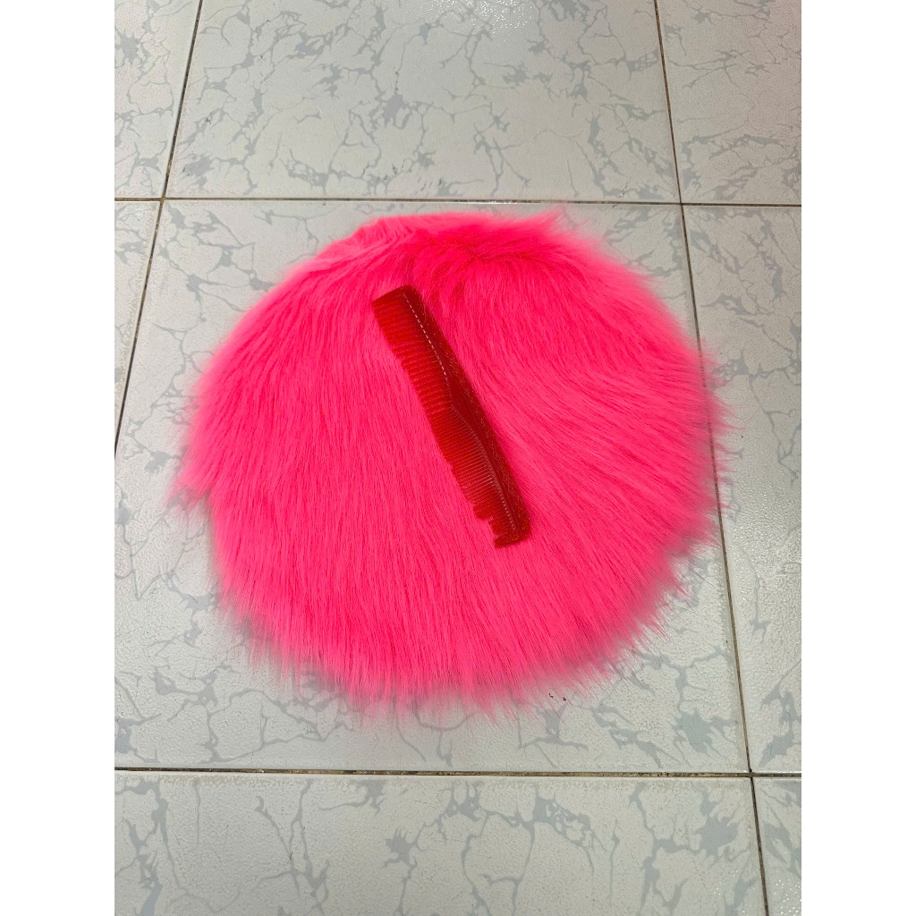 Thảm trắng tròn chụp hình - Đường kính 80cm