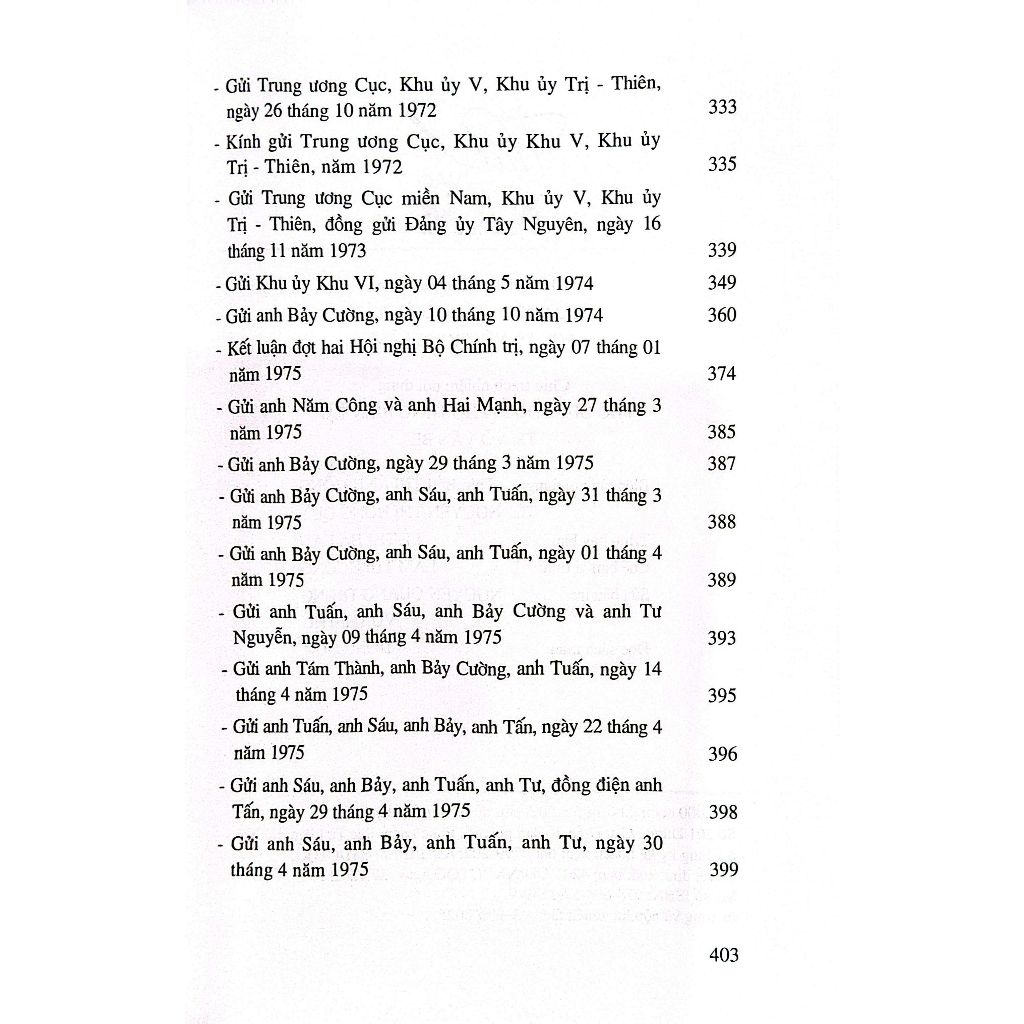 Sách - Thư vào Nam (Xuất bản lần thứ ba)