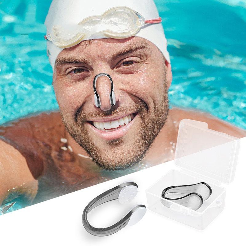 Bộ bịt tai kẹp mũi thiết kế 3D cách âm, ngăn nước tuyệt đối dùng khi bơi SPORTY EP3
