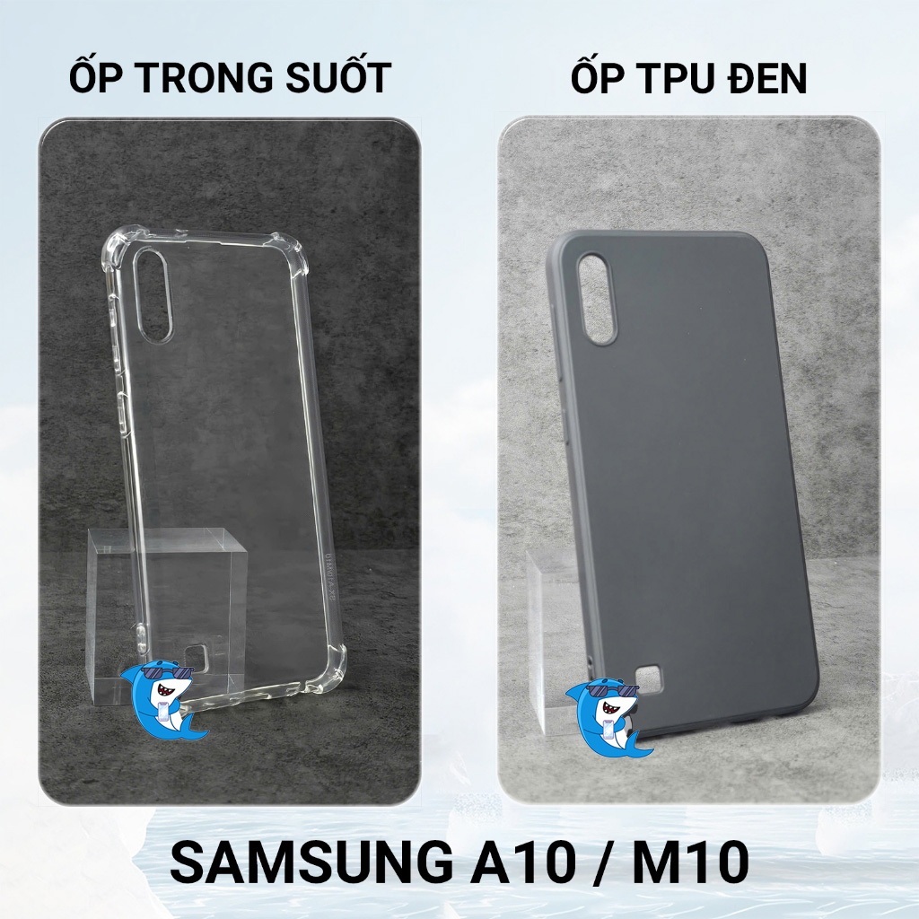 Ốp lưng Samsung A10s, A10 cạnh vuông bảo vệ cam nhựa dẻo Vỏ bao lưng điện thoại ss bibi