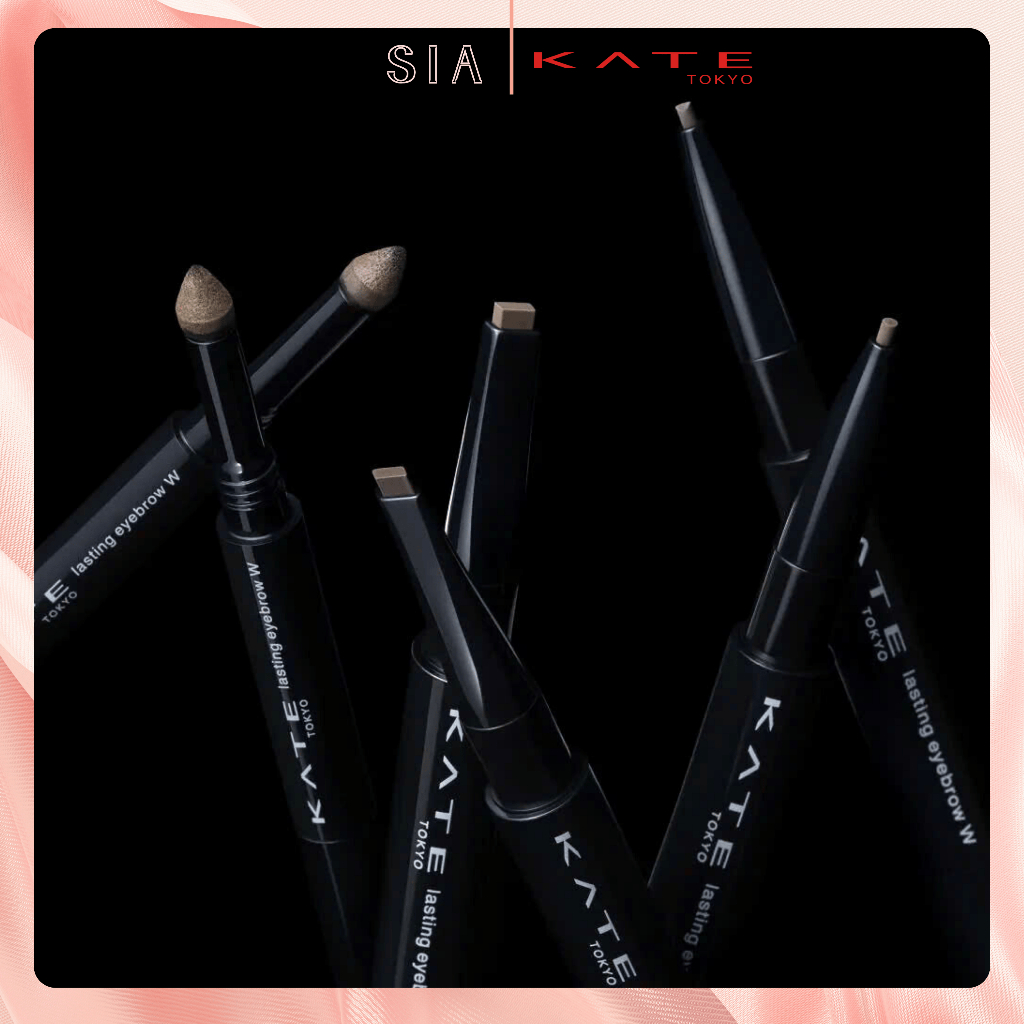 Bút chì kẻ lông mày 2 đầu Kate Lasting Design Eyebrow W mày đẹp tự nhiên, lâu trôi – TiemDepSia