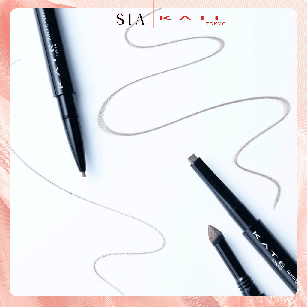 Bút chì kẻ lông mày 2 đầu Kate Lasting Design Eyebrow W mày đẹp tự nhiên, lâu trôi – TiemDepSia