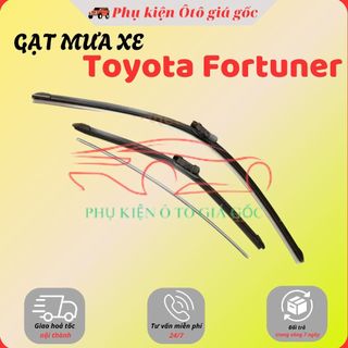 [GẠT MƯA Ô TÔ] Gạt mưa xe Toyota Fortuner 2005 - 2024 gạt mềm không xương (1 ĐÔI)